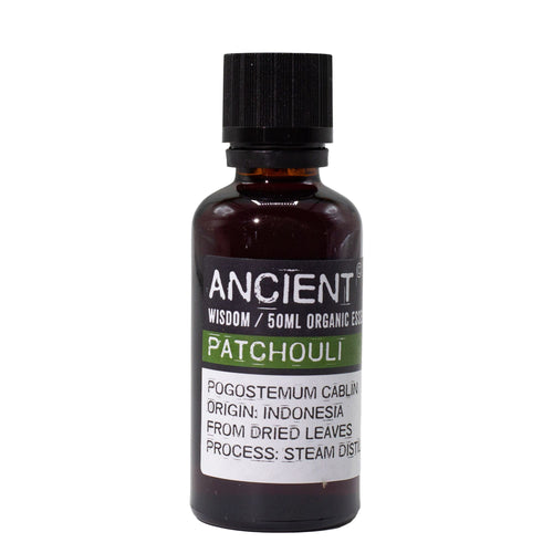 Huile Essentielle de Patchouli Bio – 50 ml