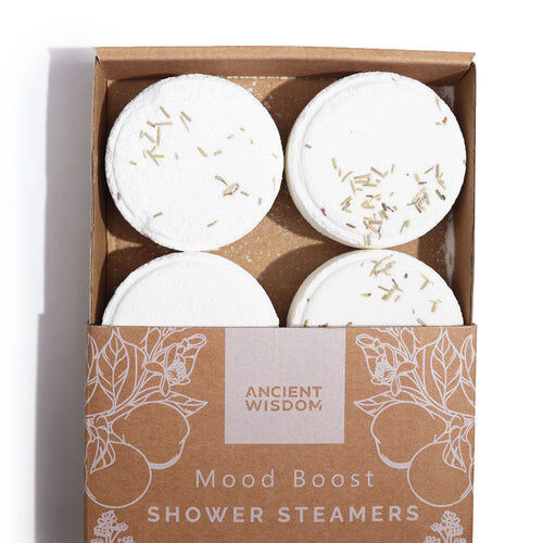 Bombe de Douche Zen 80 g – Booster d'Humeur (Blanc)
