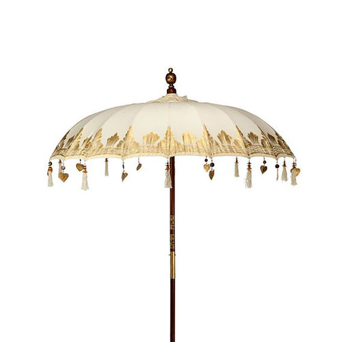 Parasol Décoratif Bali Toile Naturelle – 2 m