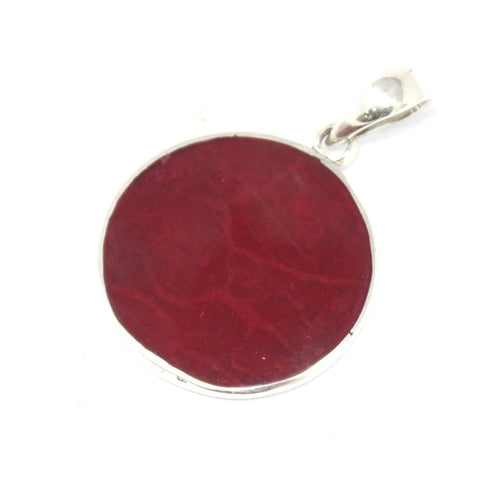 Pendentif Arbre de Vie Argent 925 22 mm – Effet Corail