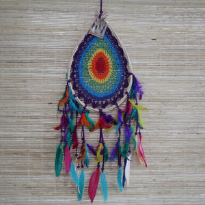 Attrape-Rêves de Bali Goutte Multicolore – Moyen