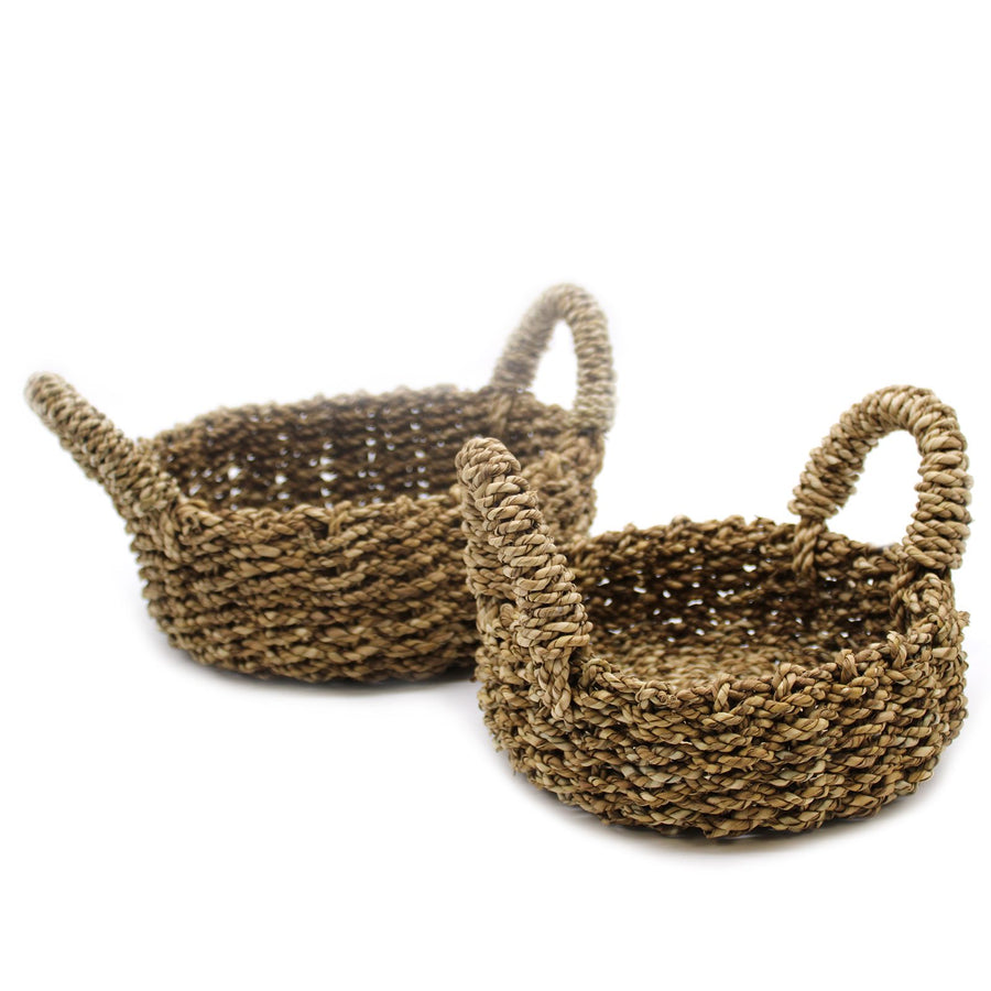 Panier en Fibre Naturelle – Lot de 2