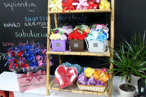 Bouquet de Fleurs de Savon – Fleurs de Printemps