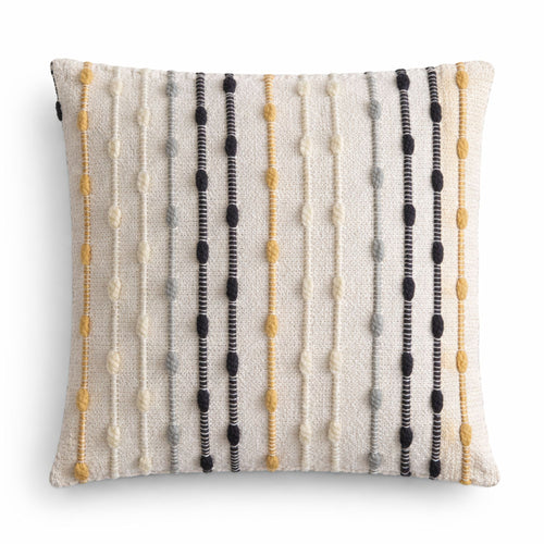 Housse de Coussin en Coton Indien – Motif Nœud Hippie 45x45 cm