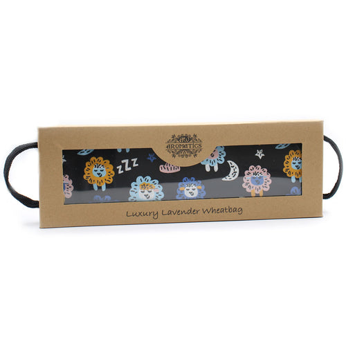 Bouillotte Sèche aux Graines de Blé et Lavande en Coffret – Mouton Endormi
