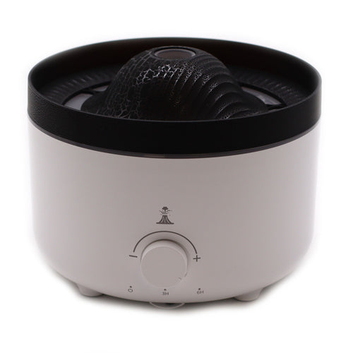 Grand Diffuseur d'Arômes Effet Volcan à Brancher – 560 ml, 2 Coloris