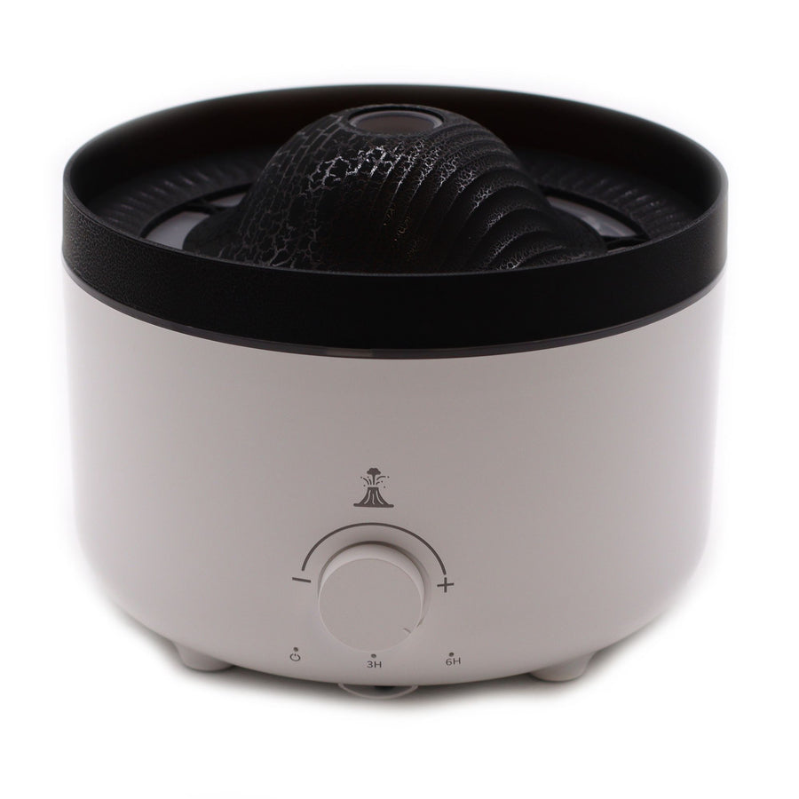 Grand Diffuseur d'Arômes Effet Volcan à Brancher – 560 ml, 2 Coloris