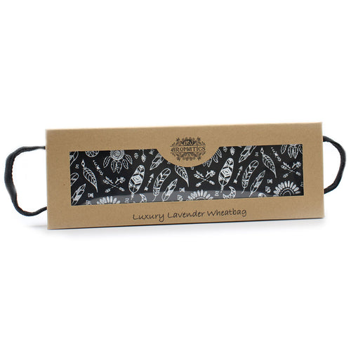 Bouillotte Sèche aux Graines de Blé et Lavande en Coffret – Attrape-Rêves